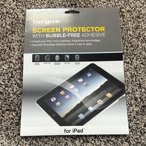 NWOT - Targus Screen Protector with Bubble-Free Adhesive